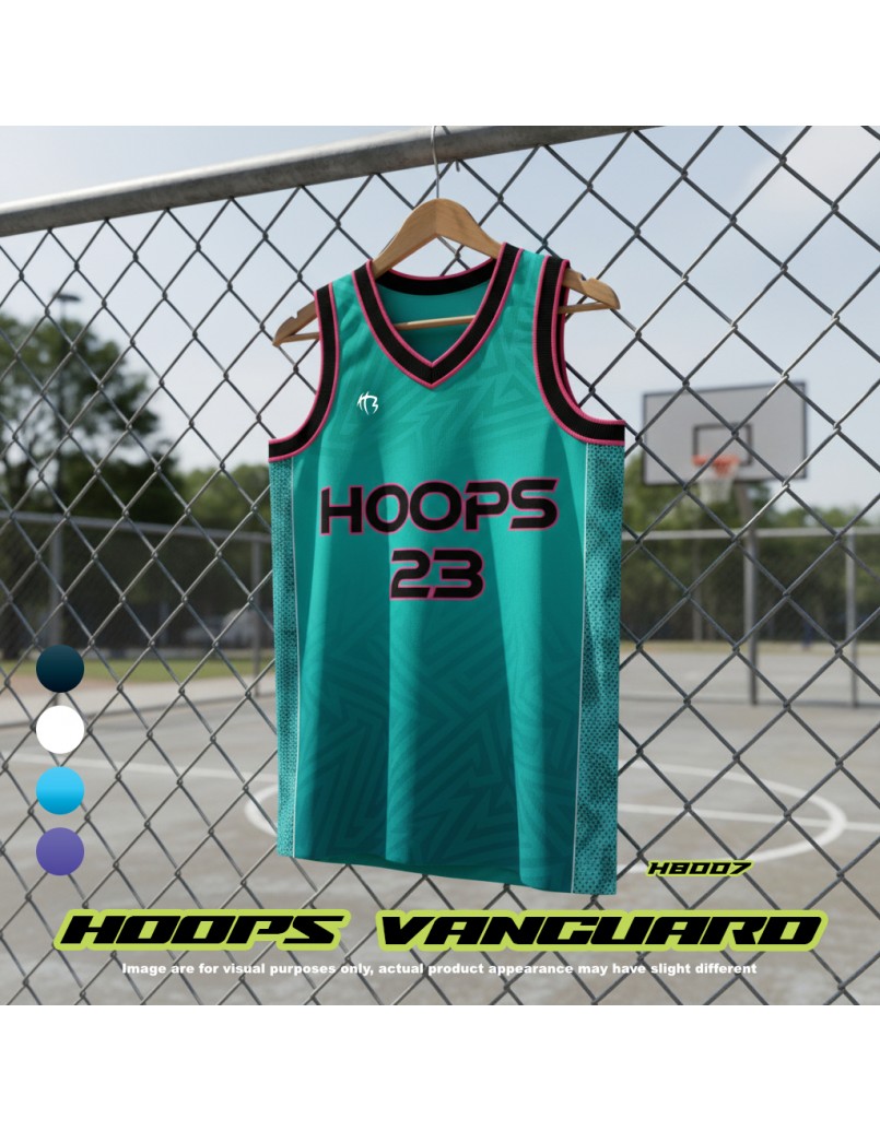 HOOPS JSY 'VANGUARD ' WHITE