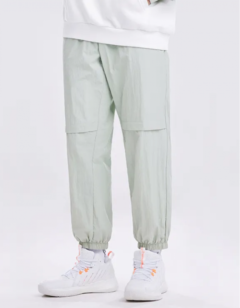 RIGORER WOVEN  PANTS -Light brown Green