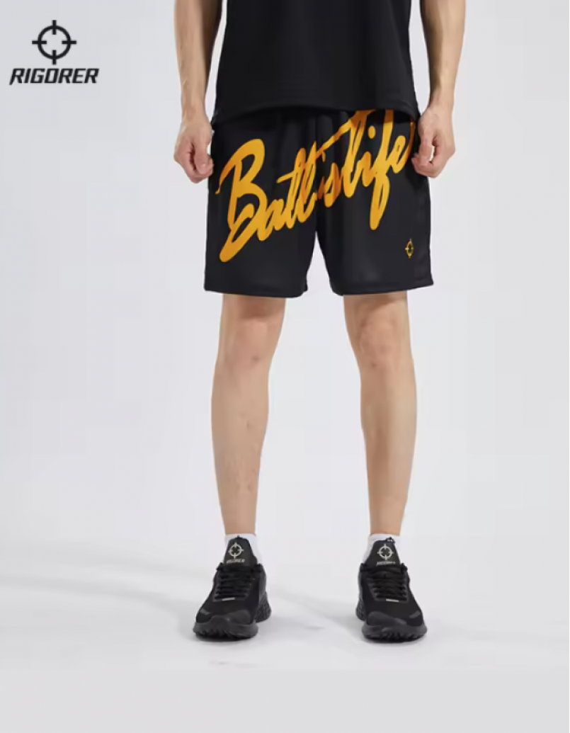 RIGORER BB SHORTS (BLACK/YELLOW)
