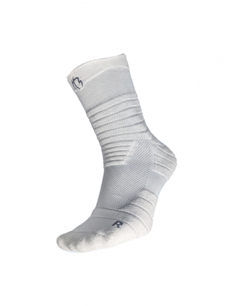 HOOPS SOCK CASUAL WHITE/BLACK