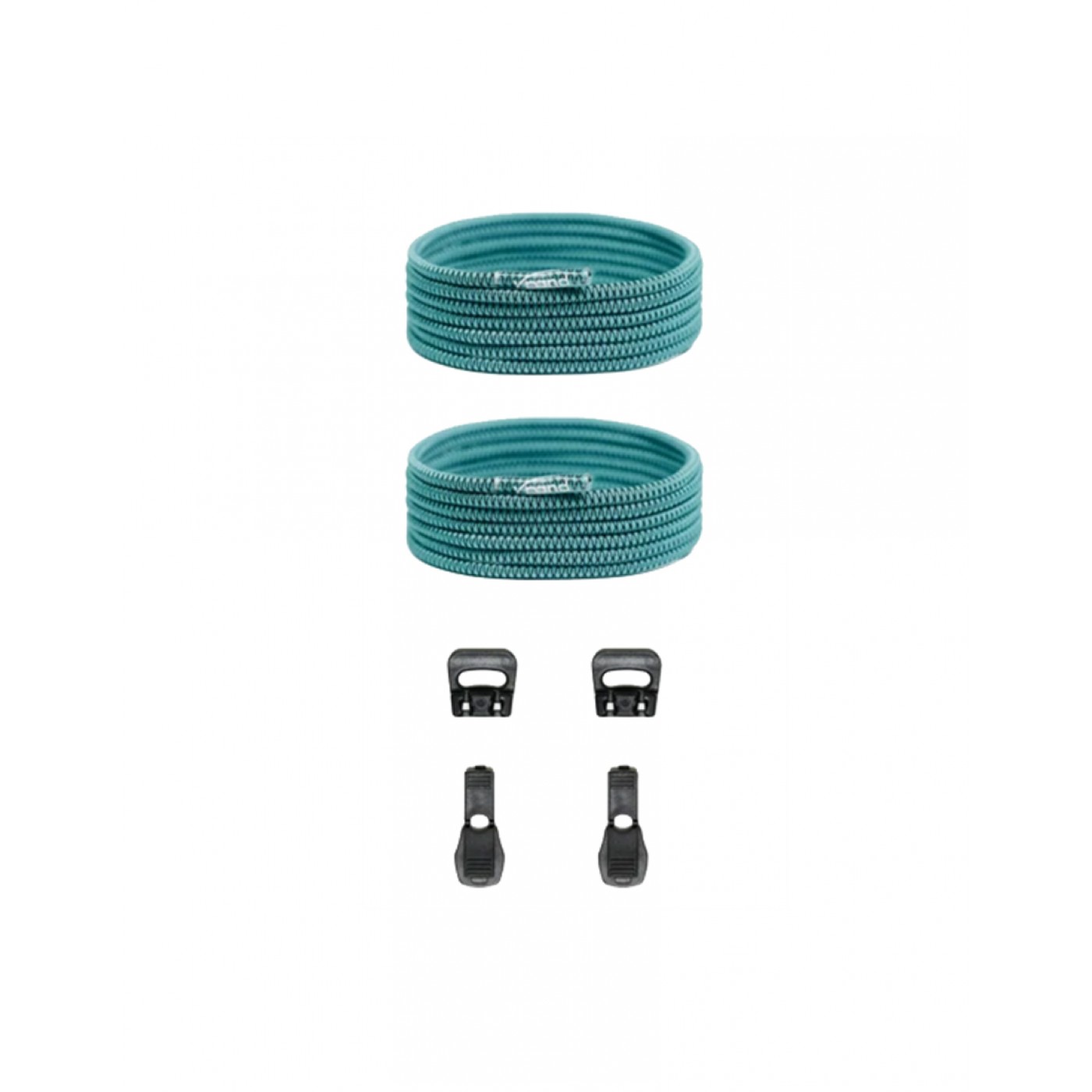 Xpand Quick-Release Round Lacing System Teal