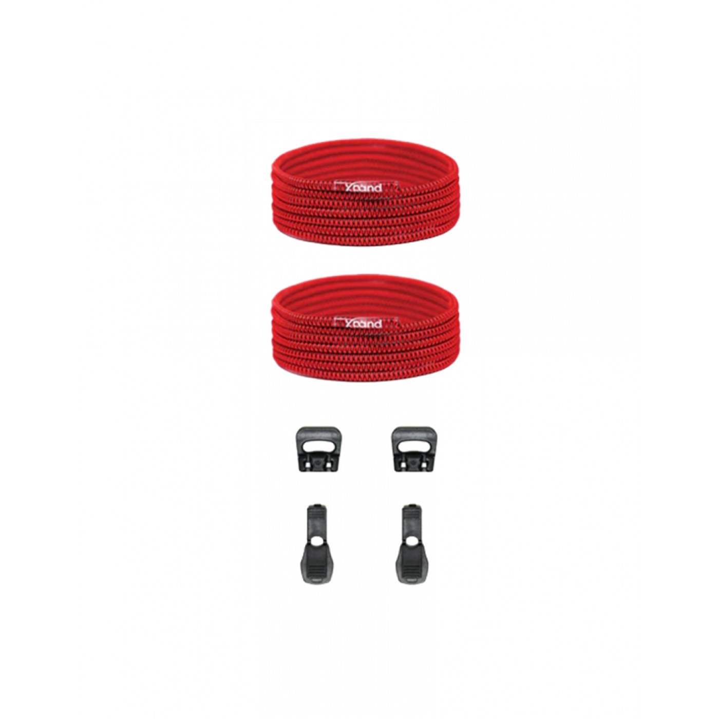 Xpand Quick-Release Round Lacing System Red