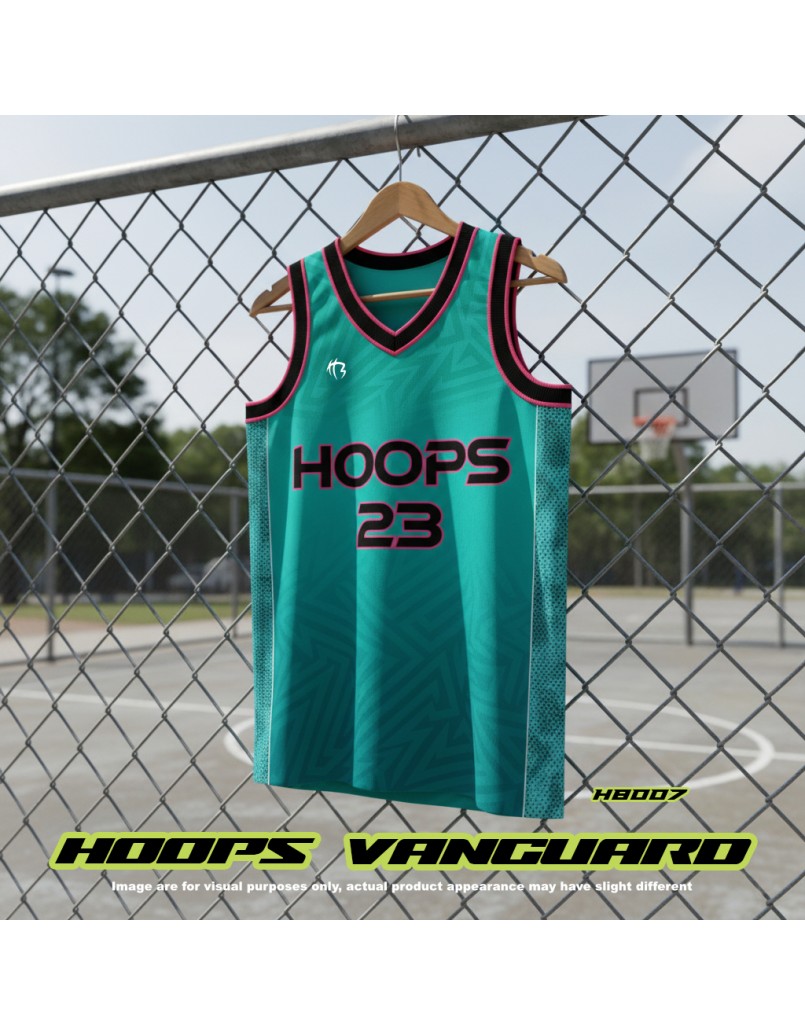 HOOPS JSY 'VANGUARD ' WHITE