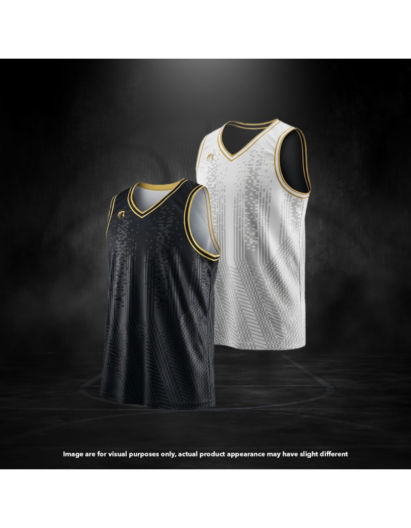 RIGORER REVERSIBLE JSY SET  (BLK&WHITE)