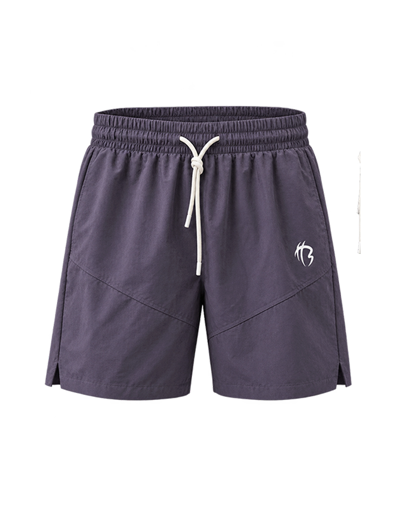 HOOPS CASUAL SHORTS (D/PURPLE)