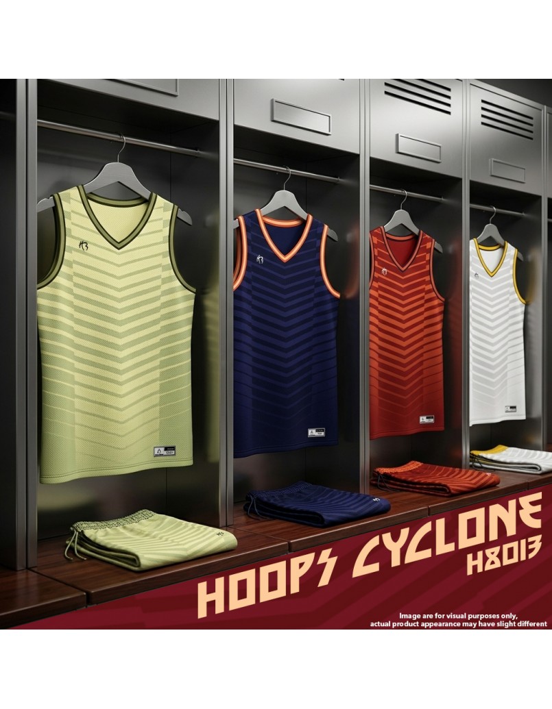HOOPS JSY 'CYCLONE ' BLACK 