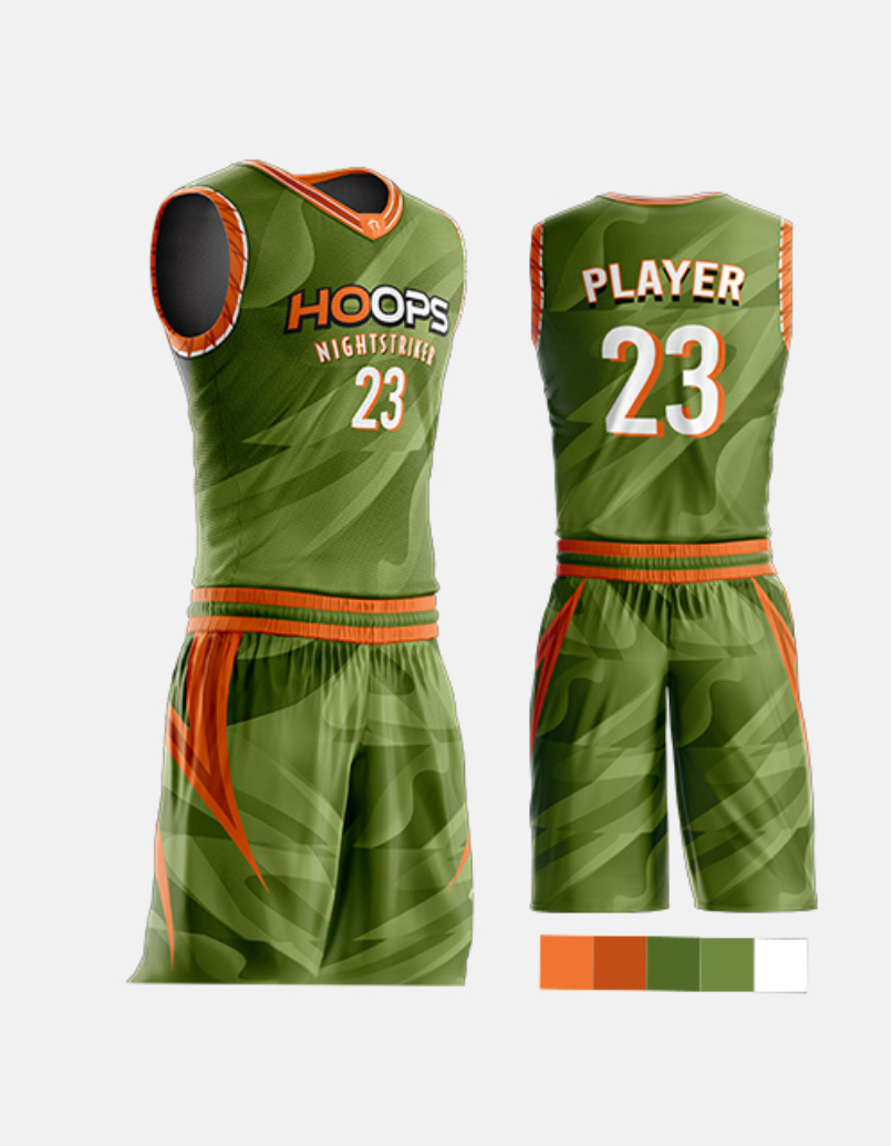 HOOPS NIGHTSTRIKER(SUBLIMATION)ARMY GREEN